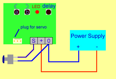 wiring for heathcote push button operated uncoupler
